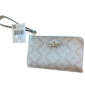 Kate Spade Cream Wristlet Clutch